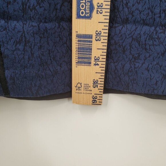 Adrianna Papell Contoured Sheath Dress Sleeveless Textured Mini 6 Womens Blue - Picture 8 of 11